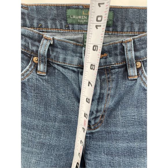 Lauren Ralph Lauren Jeans Women's Size 2 Mid Rise Straight‎ Leg Blue - Picture 7 of 13